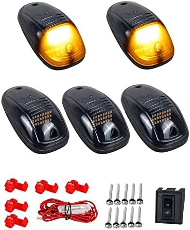 Amazon HERCOO 5PCS Smoke Lens Cab Marker Lights Clearane LED