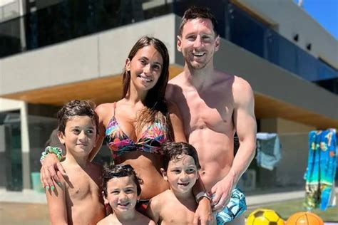 Messi Revel La Dif Cil Situaci N Con Sus Hijos Por La Que Llor Junto