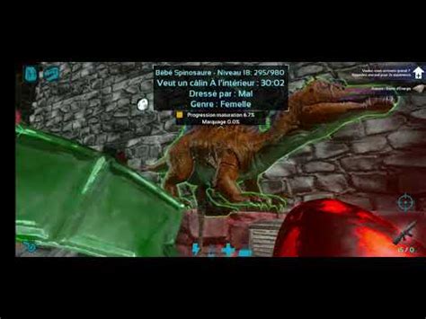 Closion D Un Uf De Spino Ark Survival Evolved Youtube