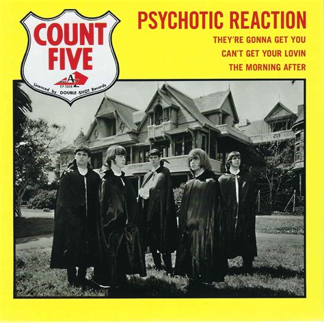 COUNT FIVE PSYCHOTIC REACTION 3 E P GOLD VINYL Get Hip Recordings