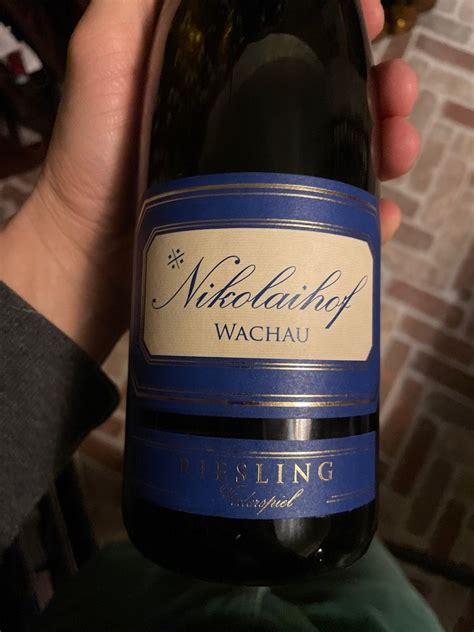 2015 Nikolaihof Riesling Federspiel Austria Niederösterreich Wachau