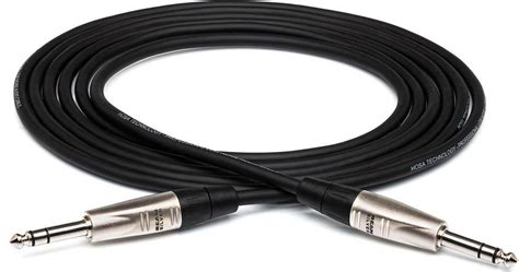 Hosa Hss Pro Balanced Interconnect Cable Inch Inch Pris