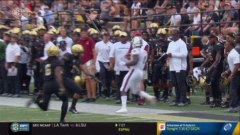 2018 Usc Vs Vanderbilt Deebo Samuel 15 Yd Reception Youtube