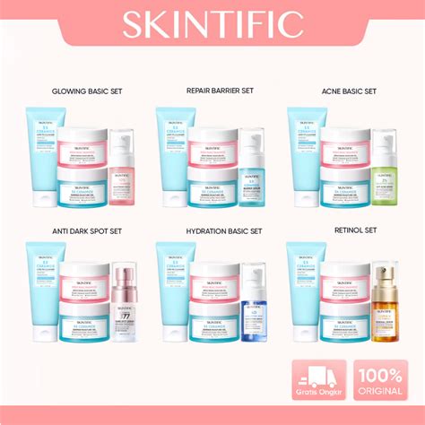 Jual Skintific Pcs Anti Dark Spot Set Skincare Paket With Symwhite