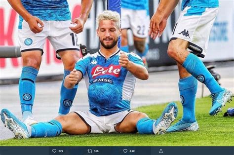 Lampaui Marek Hamsik Dries Mertens Kini Top Skor Sepanjang Masa Napoli