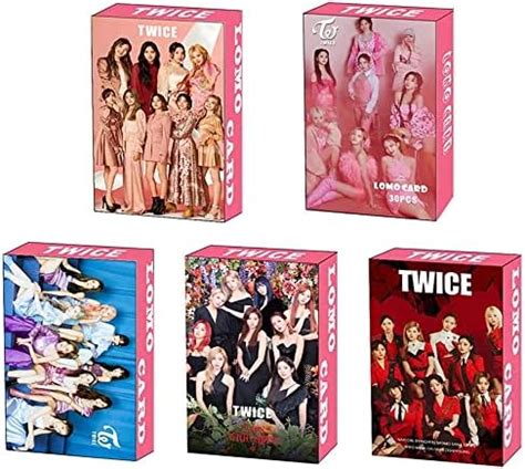 Pack Pcs Kpop Twice Lomo Card Photocards With Greeting Card