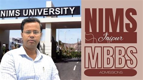 Nims Mbbs Registration Nims University Jaipur Nims Medical