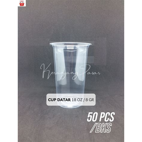 Jual Plastic Cup PP Gelas Plastik PP 18 Oz 8gr Tanpa Tutup Lid