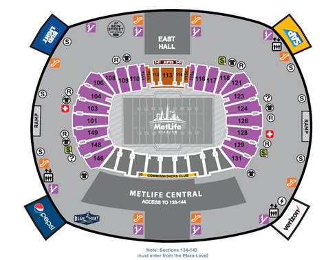 Meadowlands Seating Chart | Brokeasshome.com