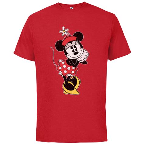 Disney Vintage Minnie Mouse Sweetheart Pose Short Sleeve Cotton T