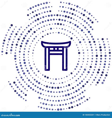 Shinto Vector Icon Shinto Editable Stroke Shinto Linear Symbol For