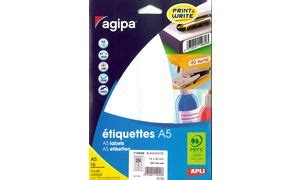 Agipa Etiquettes Multi Usage 19 X 25 Mm Blanches 334182100