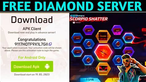 Ob40 Advance Server Free Fire Free Diamond Server Free Fire Ob40