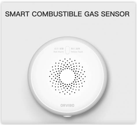 Senzor Smart De Gaz ORVIBO ZigBee Wi Fi 2 4 GHz Indicator LED SG30