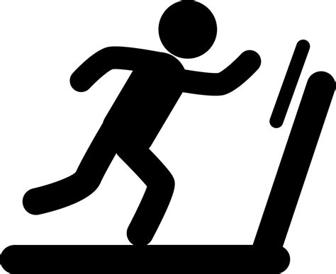 Download Treadmill Png Stick Figure Running On Treadmill Clipart