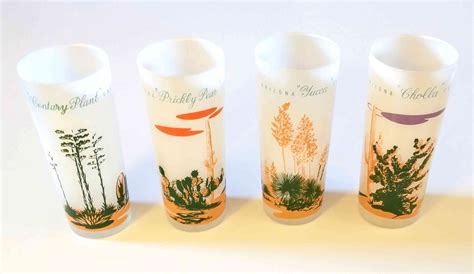 Blakely Arizona Gas Stations Glasses 1950 S 60 S Cactus Etsy