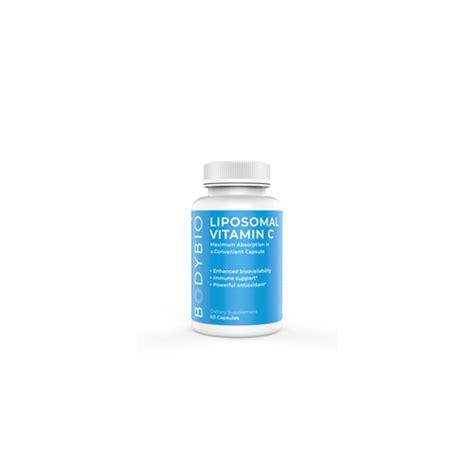 Bodybio Liposomal Vitamin C Capsules New Ebay