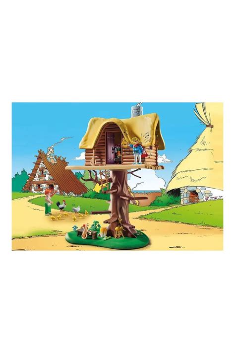 Playmobil 71016 Asterix Troubadix Mit Baumhaus Baumhaus Baum Haus