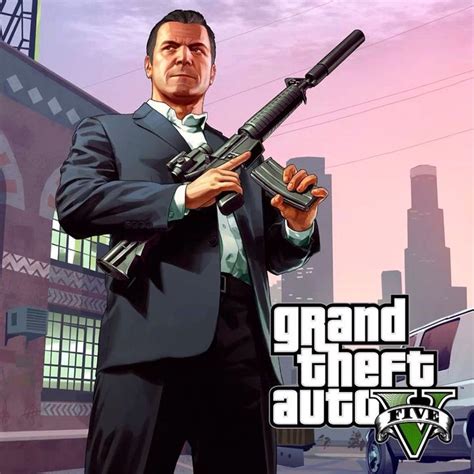 Grand Theft Auto V Michael De Santa Grand Theft Auto Artwork Grand