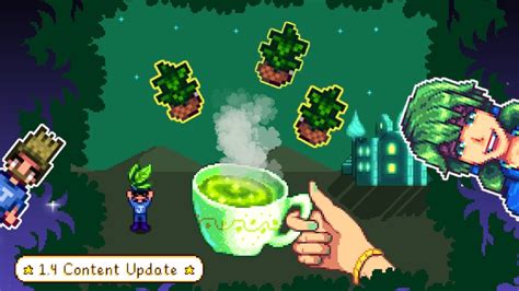 Stardew Valley 14 Update How To Get A Tea Sapling Youtube