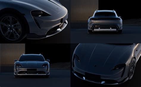 Porsche Taycan Full Cgi On Behance