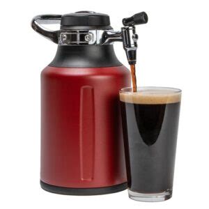 Growlerwerks Ukeg Go Pressurized Growler Oz Rojo Cerveza Casera