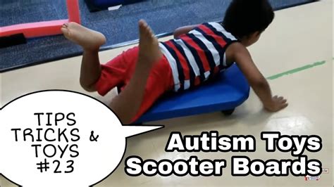 Autism Obstacle Course Scooter Board Tips Tricks Toys 23 Fine Gross