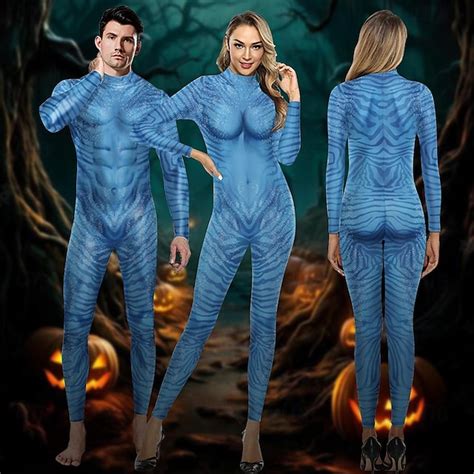 Couples Zentai Suits Catsuit Skin Suit Avatar 2 The Way Of Water