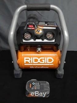 Ridgid R0230 Gen 5x Brushless 18v Cordless 1 Gallon Air Compressor W