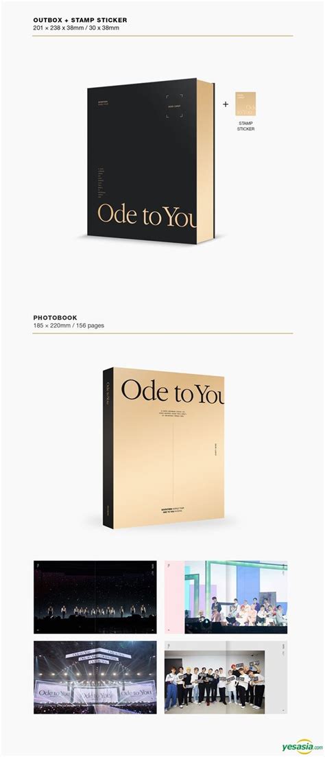 Yesasia Seventeen World Tour Ode To You In Seoul 3dvd Photobook