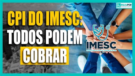 Pedido De CPI Do IMESC Na ALESP YouTube