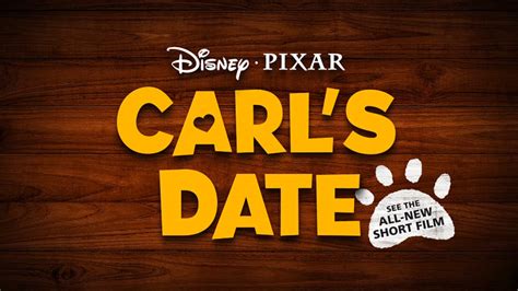 Cute Trailer For Pixar Short Film Carl S Date Playing With