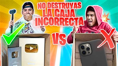 NO DESTRUYAS LA CAJA INCORRECTA con Carlitos Luis Méndez YouTube