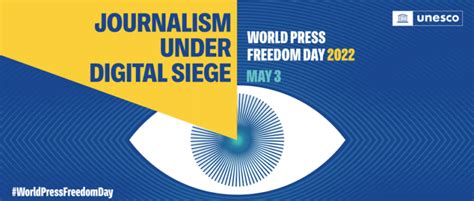 On World Press Freedom Day Journalism Increasingly Faces Digital And