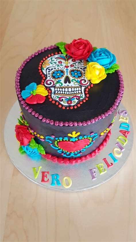 Descubrir Imagen Pastel De Calavera Mexicana Abzlocal Mx