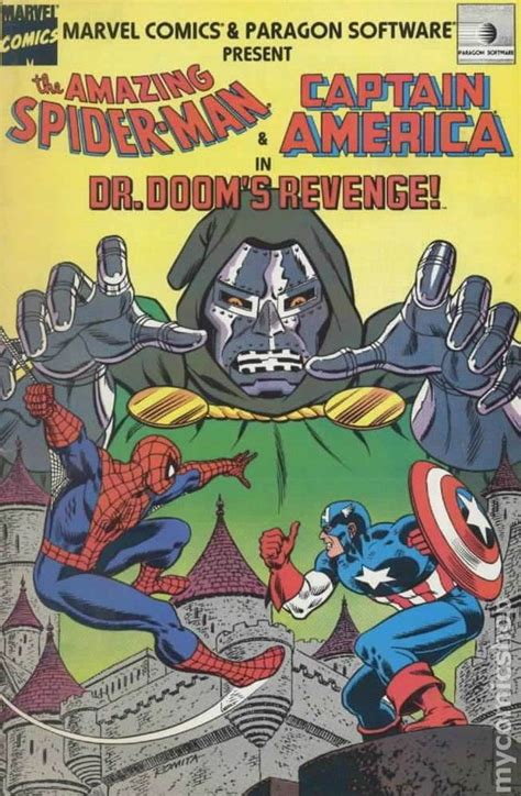 Amazing Spider Man And Captain America In Dr Doom S Revenge Comic