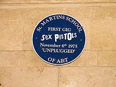 Category Sex Pistols First Gig Blue Plaque Westminster Wikimedia Commons
