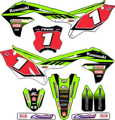 CALCOS KAWASAKI KXF 2975 LMX GraphicKits