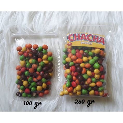 Jual Cokelat Chacha Peanut Coklat Isi Kacang Kemasan 100 Gram Dan 250