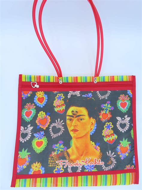 Bolsa Mandado Cl Sica Sencilla Frida Amarilla Mexico Cerca