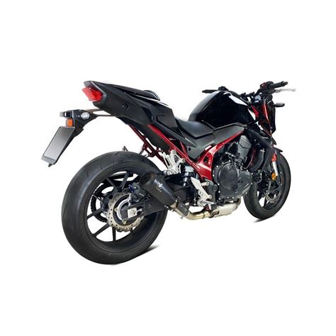 Ixrace Honda Cb Hornet Pot D Echappement Mk B Inox Black