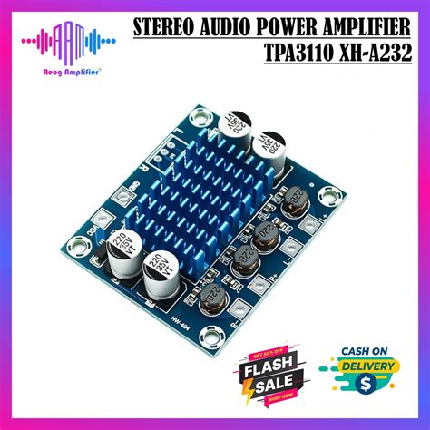 Jual Tpa Xh A W X W W W Ch Stereo Audio Power Amplifier