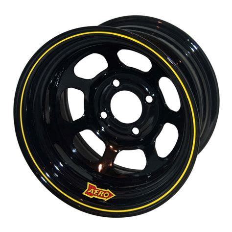 Aero Race Wheels 30 Series 13x7 4x450 Black Wheel Pn 30 174530