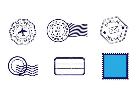 Postage Stamp Vector Art, Icons, and Graphics for Free Download