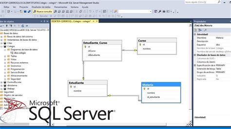 Como Crear Tablas Y Relaciones Sin Escribir Código En Sql Server Youtube