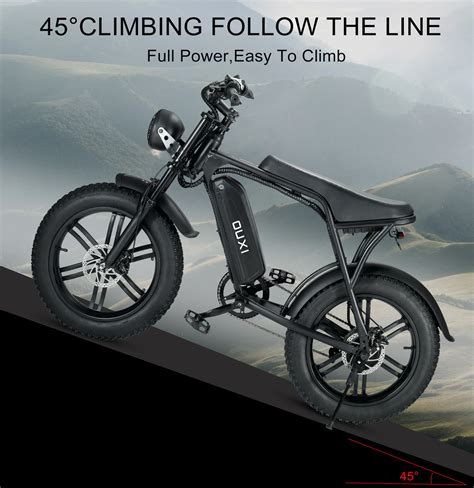 Fat Electric Bicycle Fat Bike Ouxi V Electric Fat Tire Bike Inches