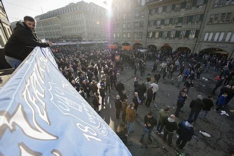 Everton Fans Pictured Before Uefa Europa Editorial Stock Photo - Stock ...