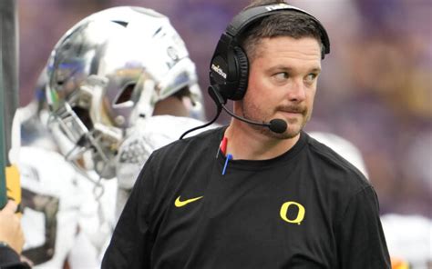 Dan Lanning Is Happy With His Oregon Ducks Team This Spring 750 The Game