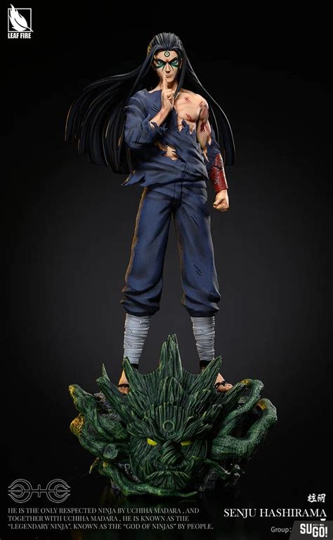 Leaf Fire Studio Naruto Senju Hashirama Gk Statue Sugo Toys