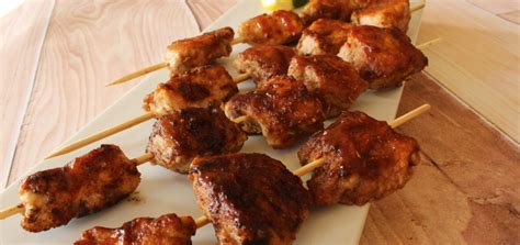 Grilled Pork Kebabs With Honey Bbq Sauce Kansas Living Magazine